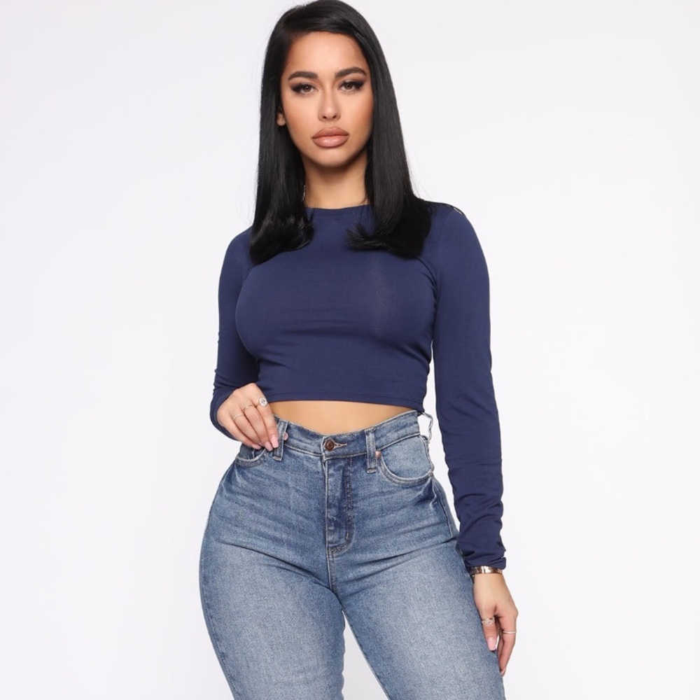 Fashion Nova Robin Long Sleeve Top